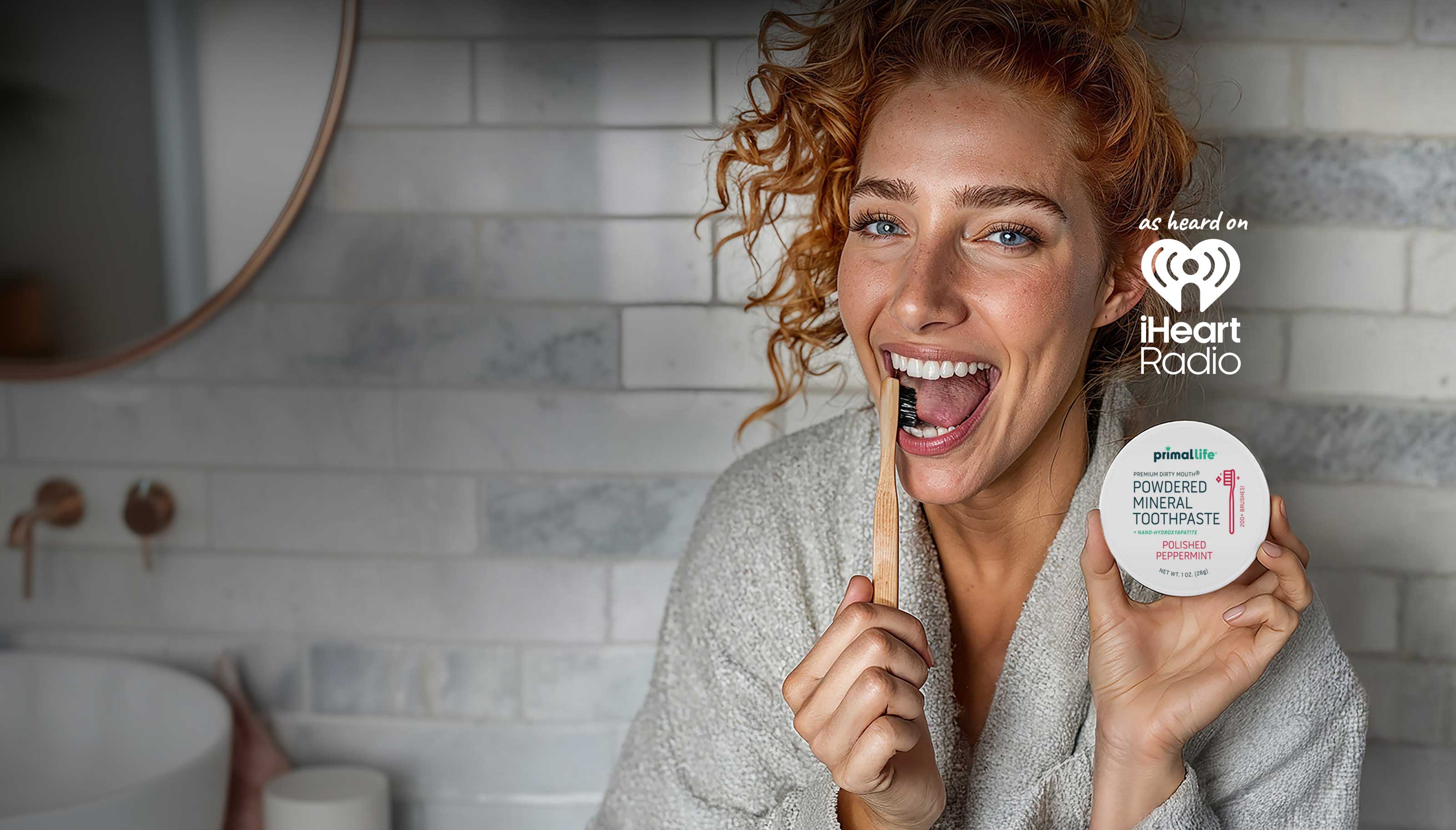 Pure Minerals for Brighter Smiles